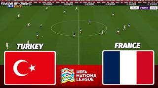 🔴 LIVE | Turkey vs France - UEFA Nations League 2026/2027 | PES 21 Simulation screenshot 5