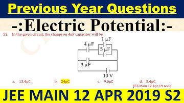 In the given circuit, the charge on 4µF capacitor will be :