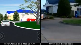 Using Augmented Reality to View an InfraWorks 360 Design screenshot 2