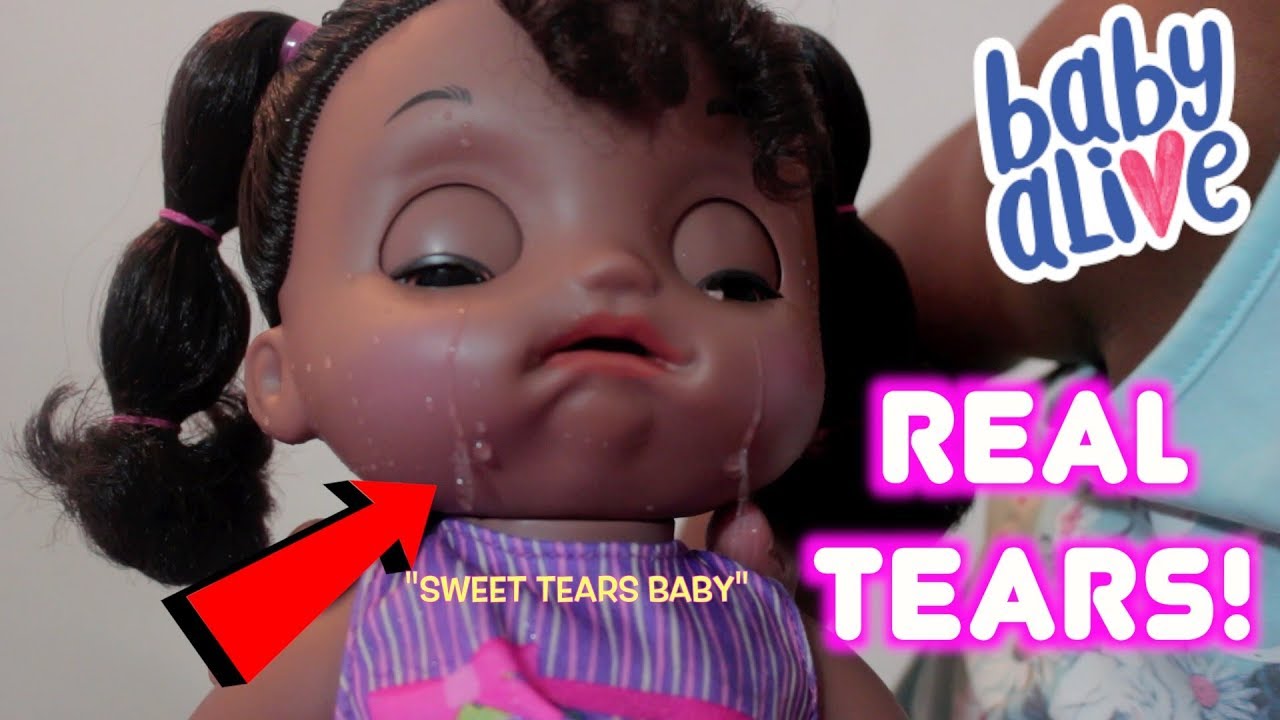 real tears baby doll