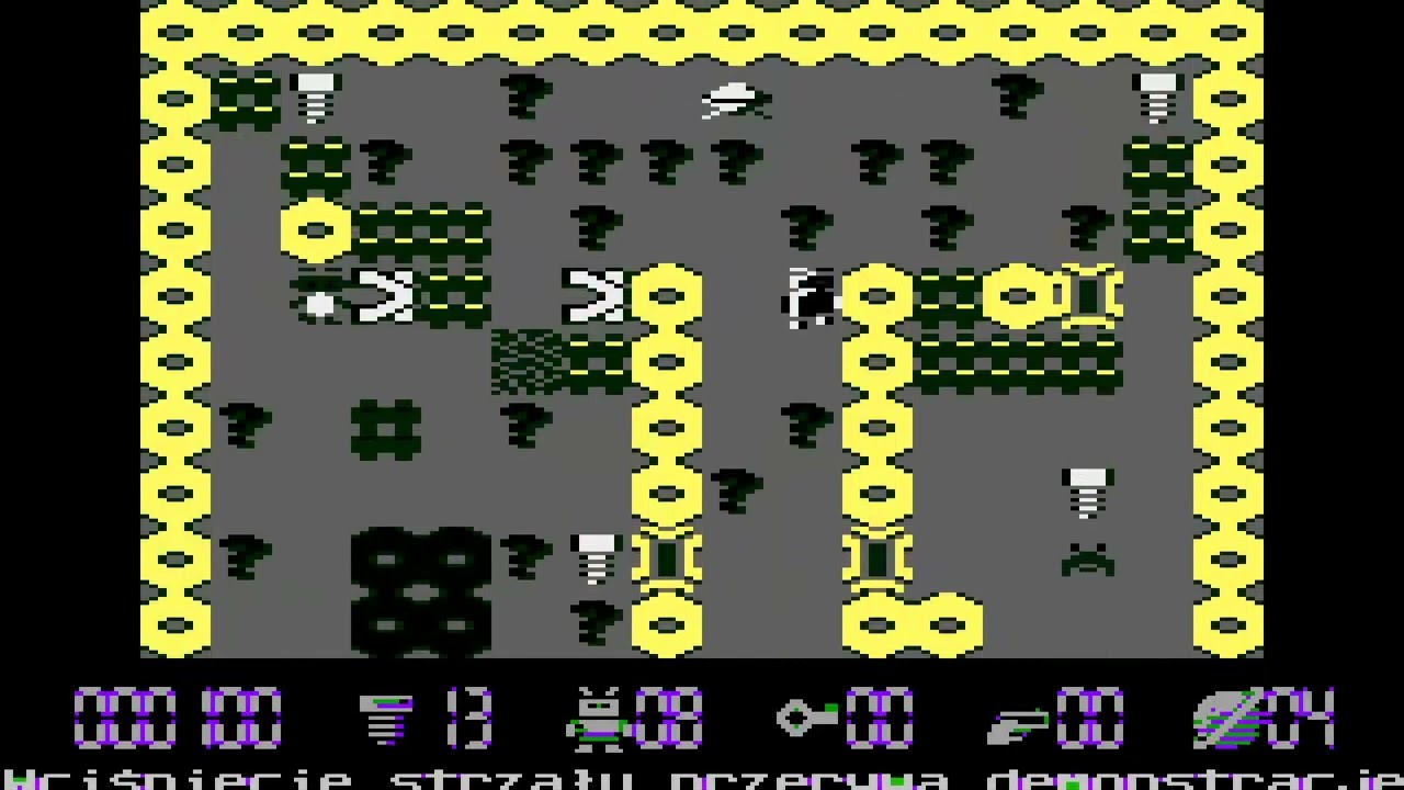 Tre Robbo 40 Kraina Ptakow Strzelajacych v2 ATARI 8BIT XL XE 400 800 600 1200 1400 1450 ATARIMANIA C