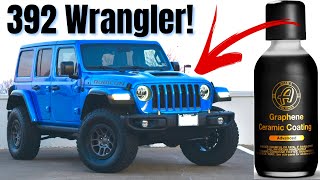 Ceramic Coating My 2023 Jeep Wrangler Rubicon 392 by KCars 1,550 views 1 year ago 24 minutes