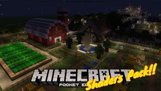 Amazing Shaders Pack in Minecraft!! (SSPE Lightweight Shader) - Texture Pack - MCPE screenshot 4