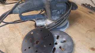 Восстановить подошву 150 мм за 5 минут bosch gex 150 ac