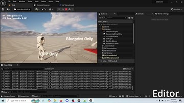 Blueprint VS C++ - Performance Comparison in Editor and Build