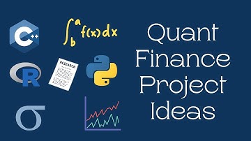 Quant Finance Project Ideas for Resumé
