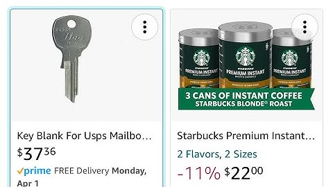 Hey Get your mailbox keys from Amazon now