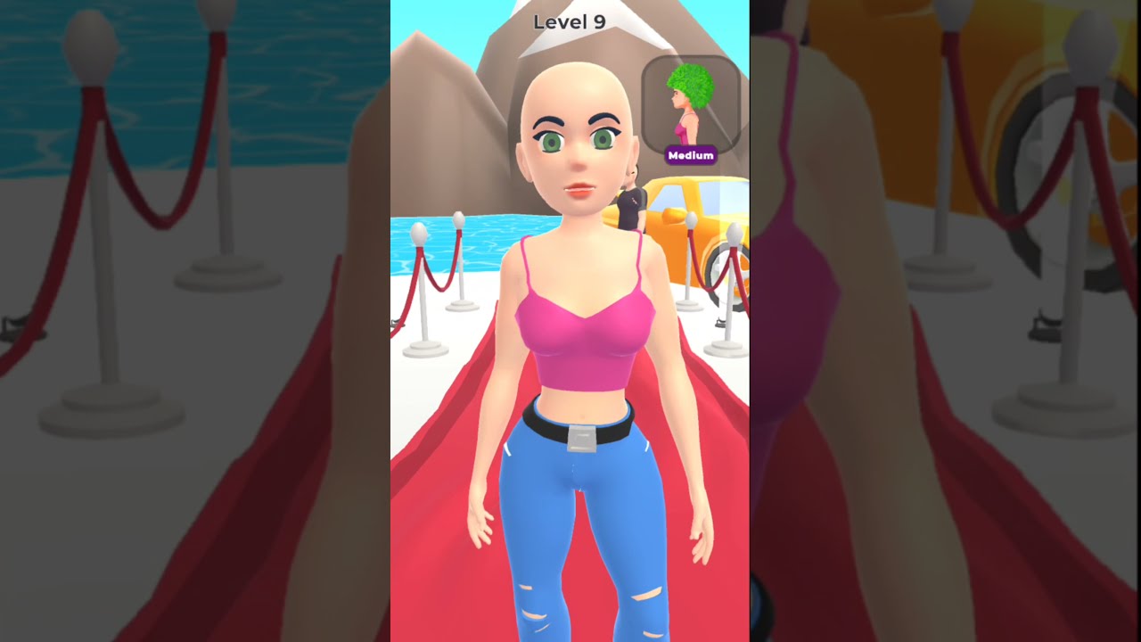 Wig Run 💇‍♀️🧣💁 New Update Android, iOS Gameplay trailer New game