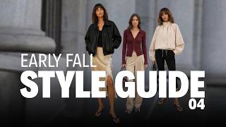 Early Fall Style Guide 2026 | Chic Outfit Ideas to Wear Now