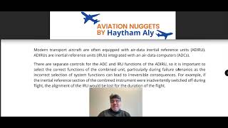 ADIRU air data & inertial reference Explained by @AviationTheory aviation nuggets