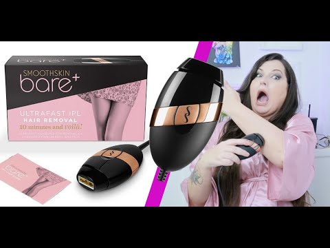 IPL hair removal at home | SmoothSkin Bare+ Ultrafast IPL Hair Removal Device