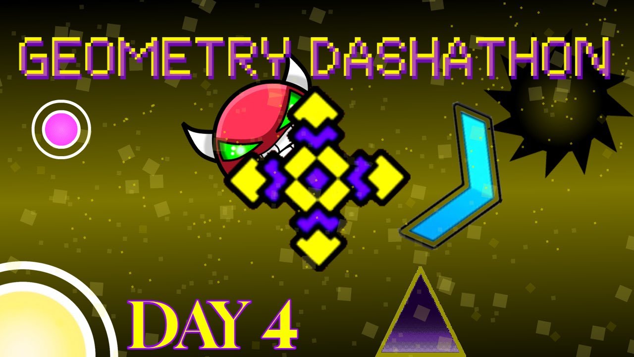 100K PLAYERS ON GD [CLUBSTEP] GEOMETRY DASHATHON DAY 4 - YouTube