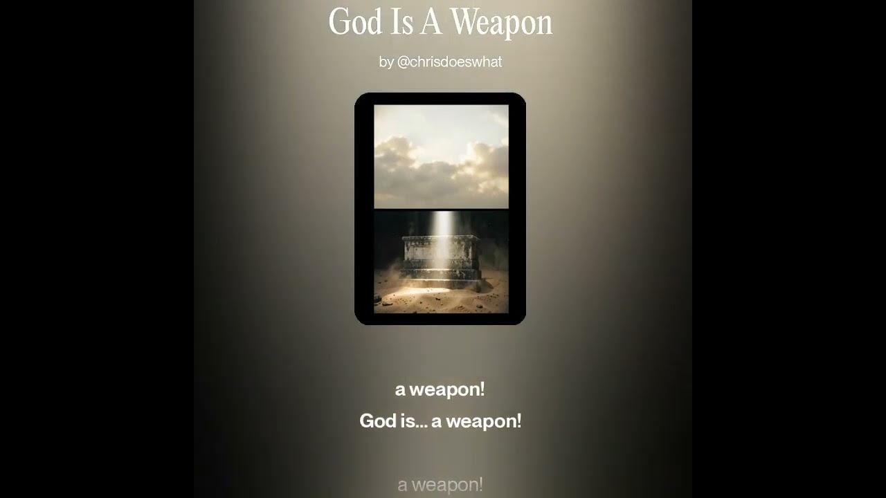 ⁣God Is A Weapon | Heavy Acoustic Rock Anthem