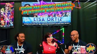 The Voice of Amy Rose Lisa Ortiz hammers her way on to the Fusion-Haa Podcast! | FusionHaa Podcast