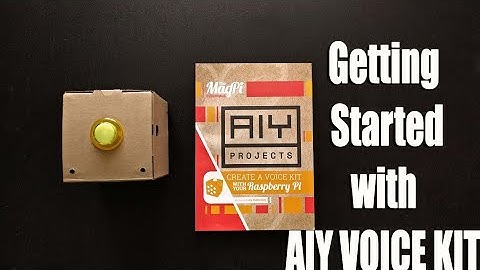 Quickly Getting started with AIY Voice Kit | Installing Image | Configuring Google Assistant