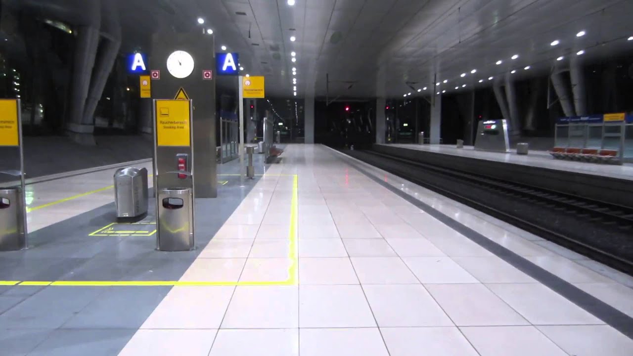 Feueralarm Frankfurt Flughafen Fernbahnhof