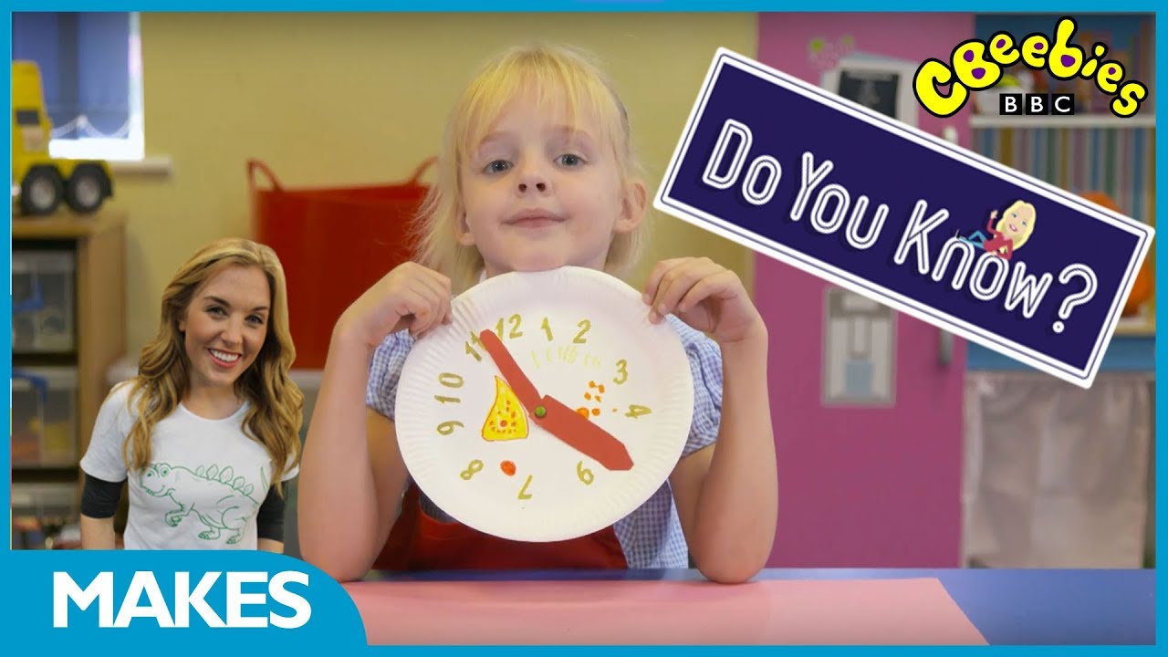 CBeebies Do You Know? Make a Clock with Maddie YouTube