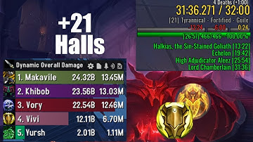 +21 Halls no comms pug - Lightsmith Prot Paladin PoV