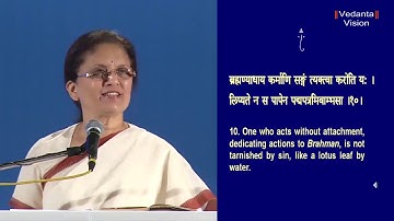 How to live detachedly – Bhagavad Gita Ch 5 by Jaya Row