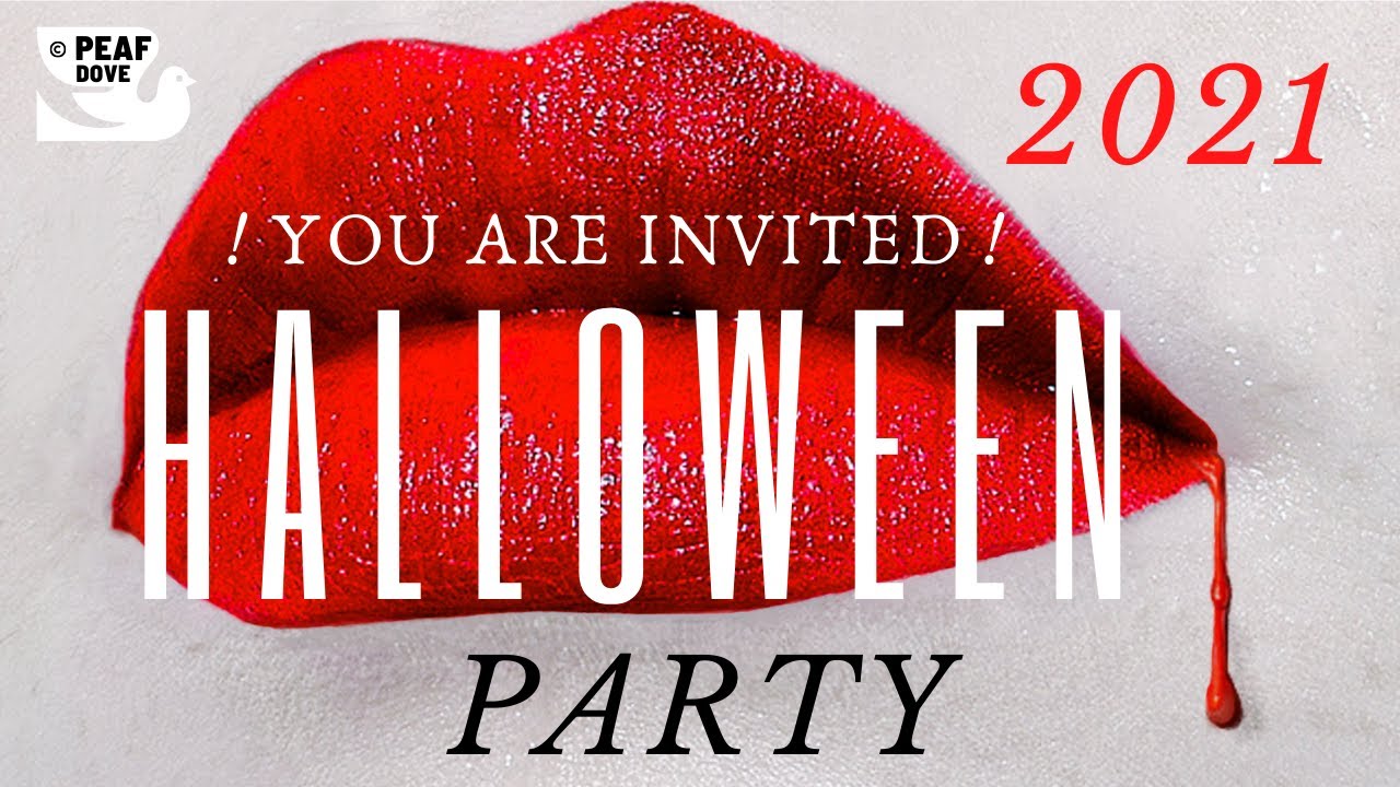 Be a guest at our 💋 horrific HALLOWEEN PARTY 2021👽 VERY CREEPY