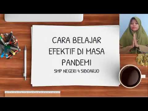 CARA BELAJAR EFEKTIF DI MASA PANDEMI - YouTube