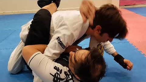 Arm Wrap Closed Guard