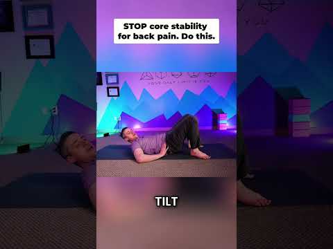 If I had to give you just one exercise for back pain or sciatica, it would be this.
