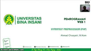 Hypertext Preprocessor (PHP) #PHP