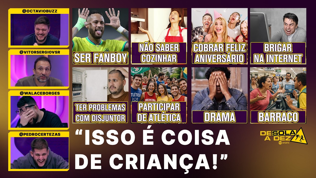 O QUE PESSOAS ADULTAS NÃO TÊM O DIREITO DE FAZER? | DE SOLA A DEZ