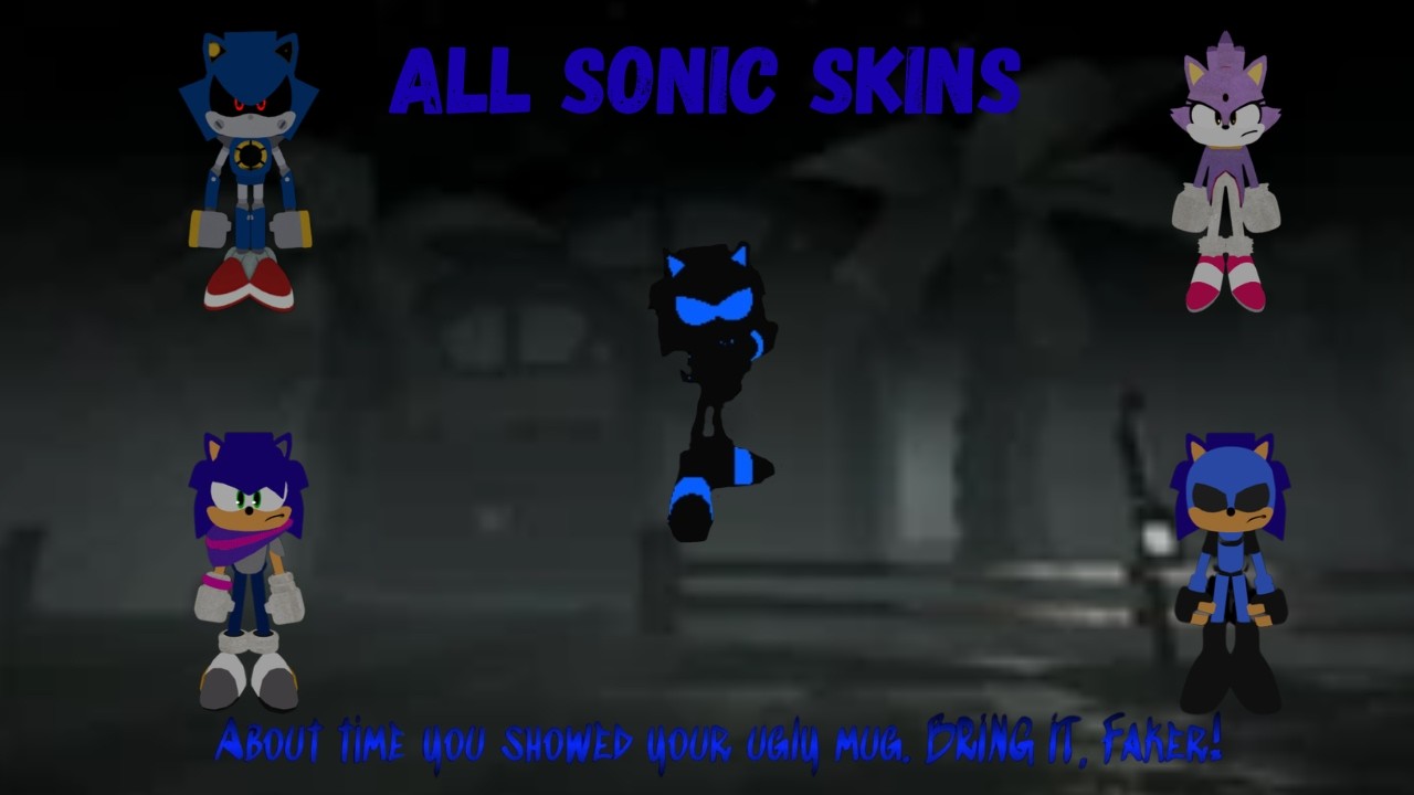 All of Sonic's NEW Skins Showcased in LAST MAN STANDING - Dimensional Coalescence