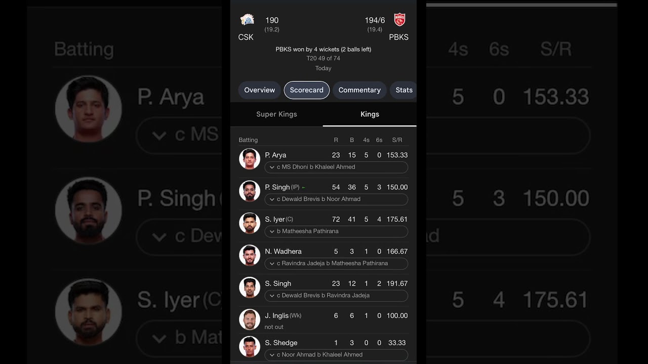 PBKS Stuns CSK Again! | Match 49 Highlights | IPL 2025 