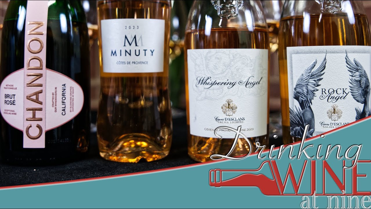 Drinking Wine at Nine with Rosé from Moët Hennessey!
