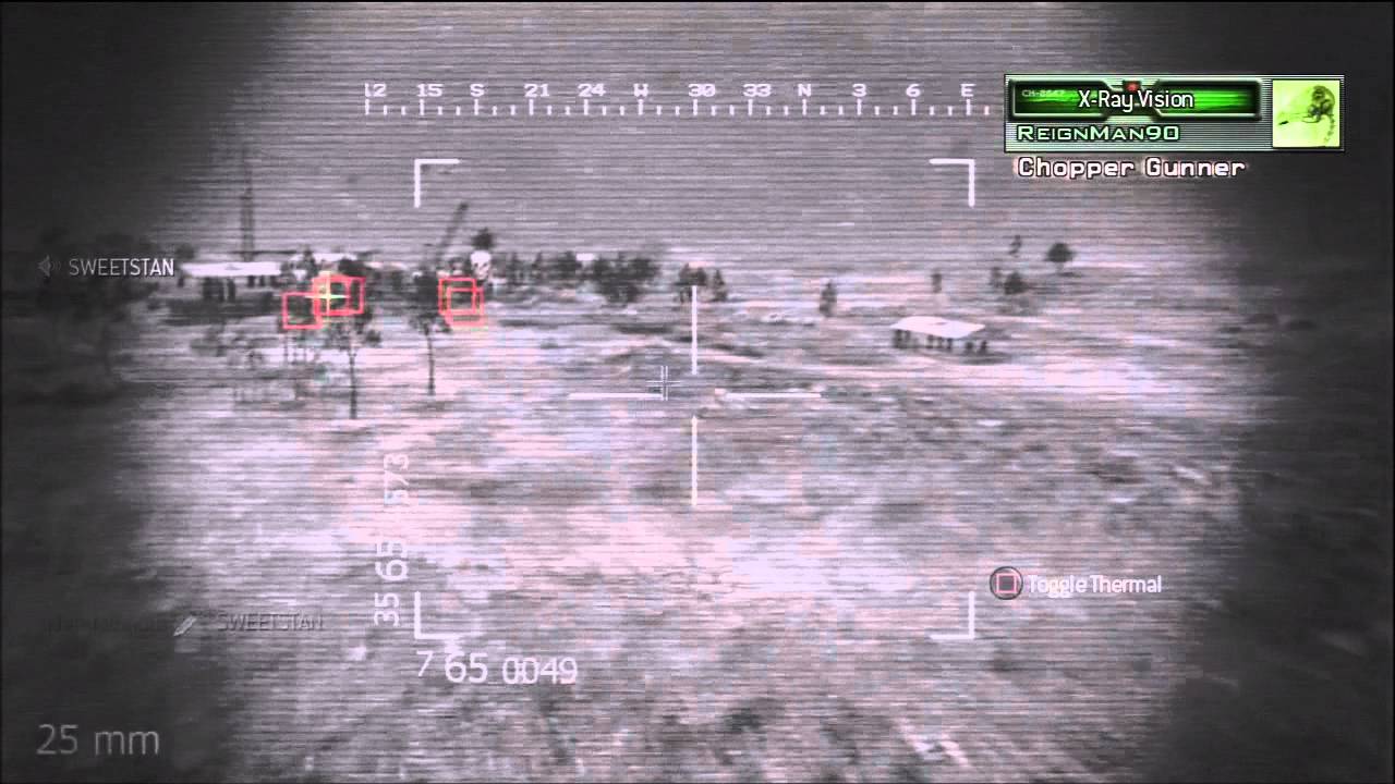 MW2 Nuke L86 LSW on scrap yard