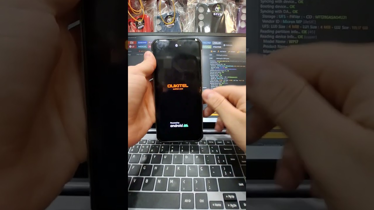 REMOVE FRP CONTA GOOGLE OUKITEL W17 