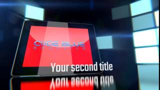 Code Blue ipad app mockup intro video
