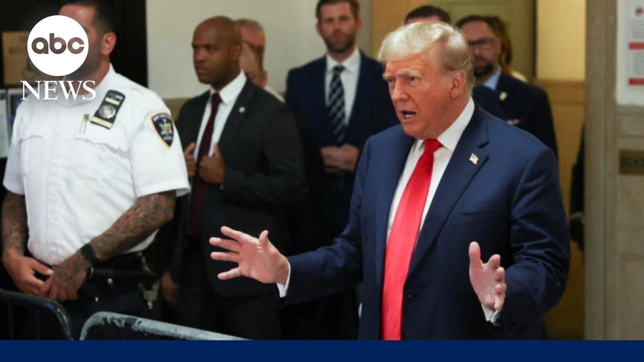 Trump appears in court again in New York trial on business dealings