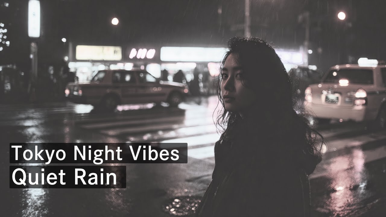 Tokyo Night Vibes | Quiet Rain– Japanese Chill R&B