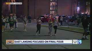 Police handle disappointing crowds in East Lansing