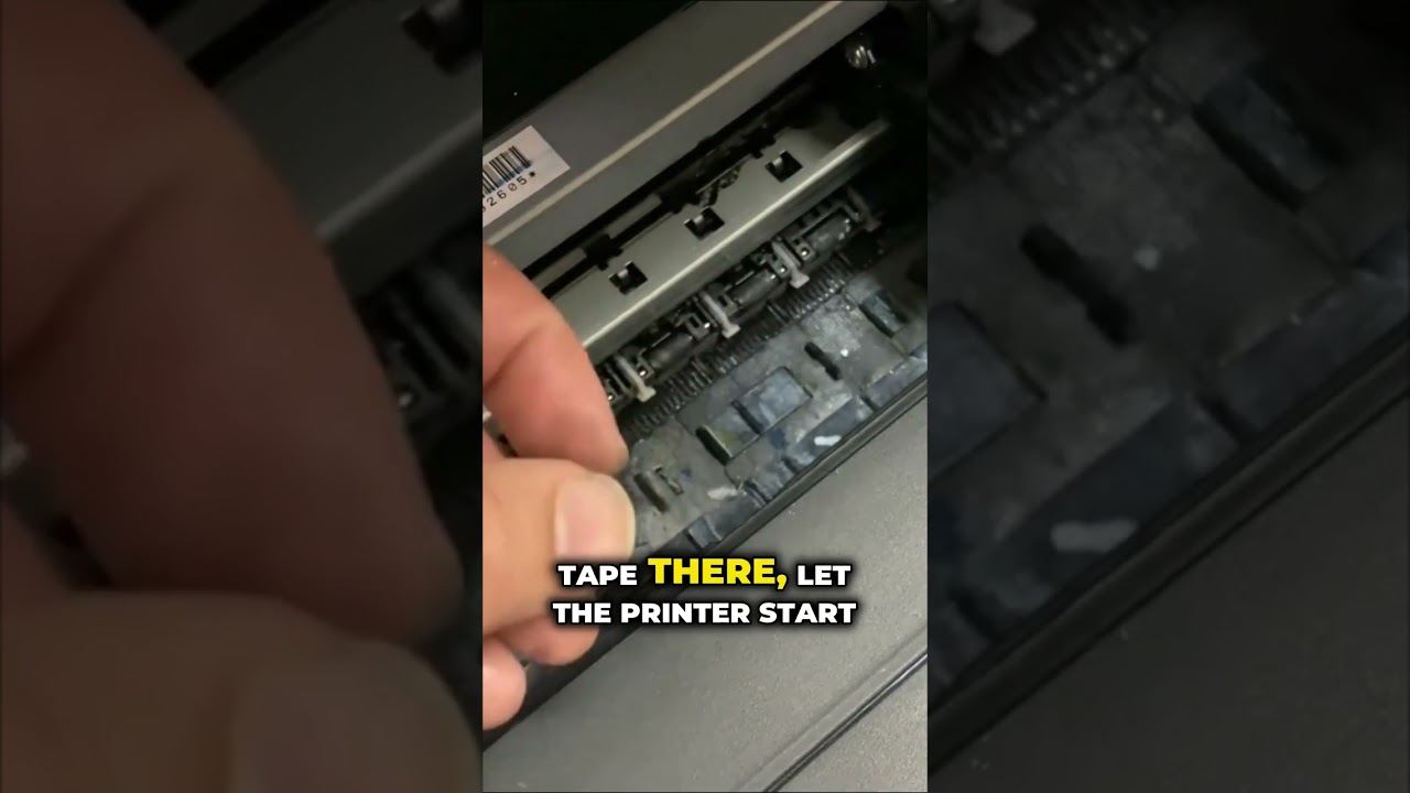 The 'Genius' Tape Fix for Printer Errors