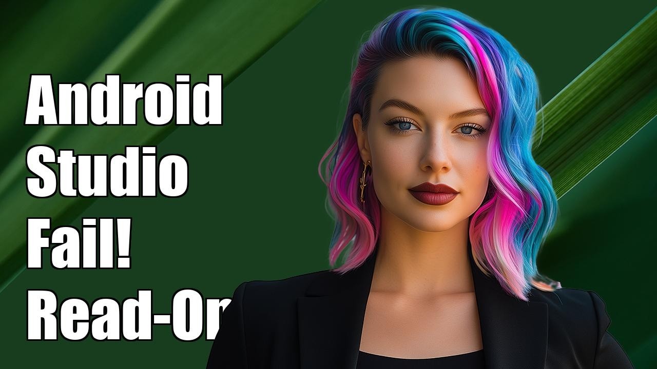 Android studio refactoring fail (read-only) - YouTube