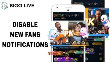 How To Disable New Fans Notifications On Bigo Live App | Step By Step