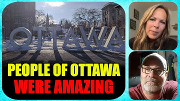 AMAZING! The people in Ottawa were true Canadians- with Tamara Lich and Chris Barber