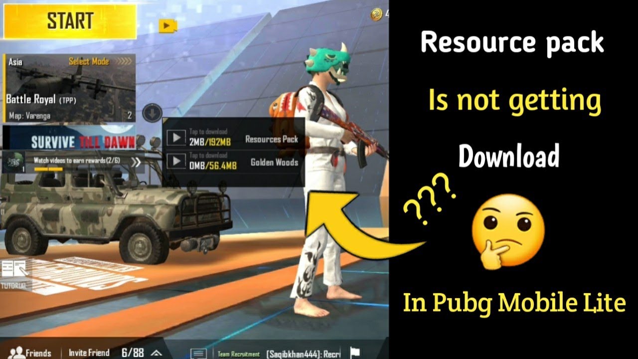 How to download resource pack || Pubg Mobile Lite + Pubg Mobile || by Asyline Gaming