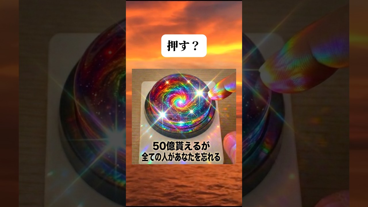 皆は押す？ #shorts #おもしろ #面白い動画 #面白い #ボタン #究極の選択 #twitter
