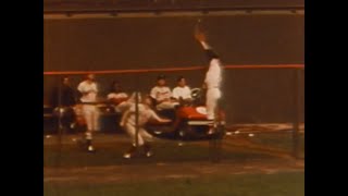 7/23/1969 Red Sox' Carl Yastrzemski robs Johnny Bench of HR in All-Star Game; Curt Gowdy live call!