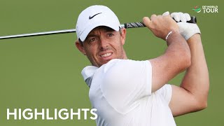 Rory McIlroy Round 1 Highlights | 2024 Hero Dubai Desert Classic