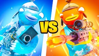 WATER vs FIRE Fish in Fortnite!