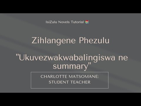 Zihlangene Phezulu: Summary nokuvezwa kwabalingiswa