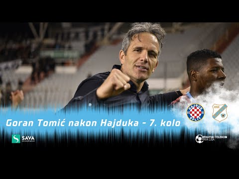 Goran Tomić nakon Hajduka - 7. kolo (2021./2022.)