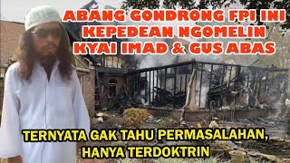 This Longhaired-Man of FPI is too proud to warn Kyai Imad & Gus Abas While Knows nothing abt Problem